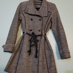 Grey Guess coat (long)
